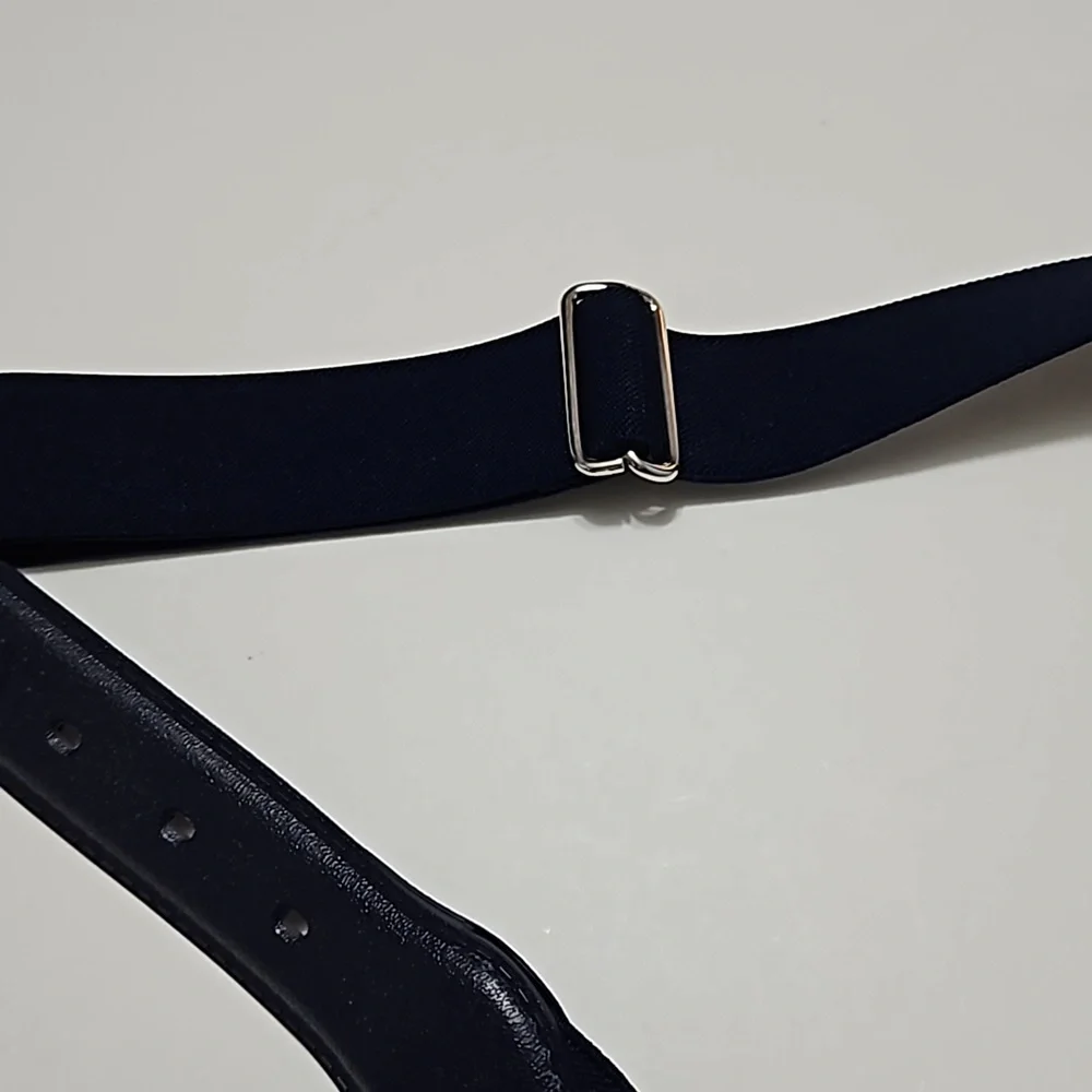 Adidas Youth Sports Baseball Adjustable Stretch Navy Blue Belt #B-51